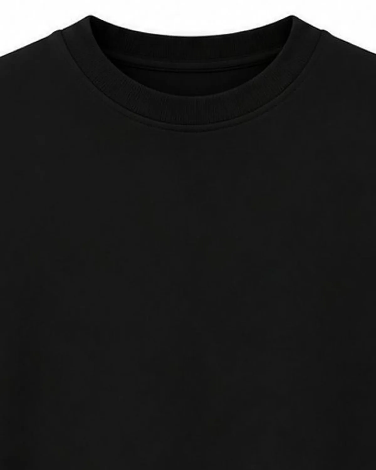 Lightweight oversized tee fabric close-up