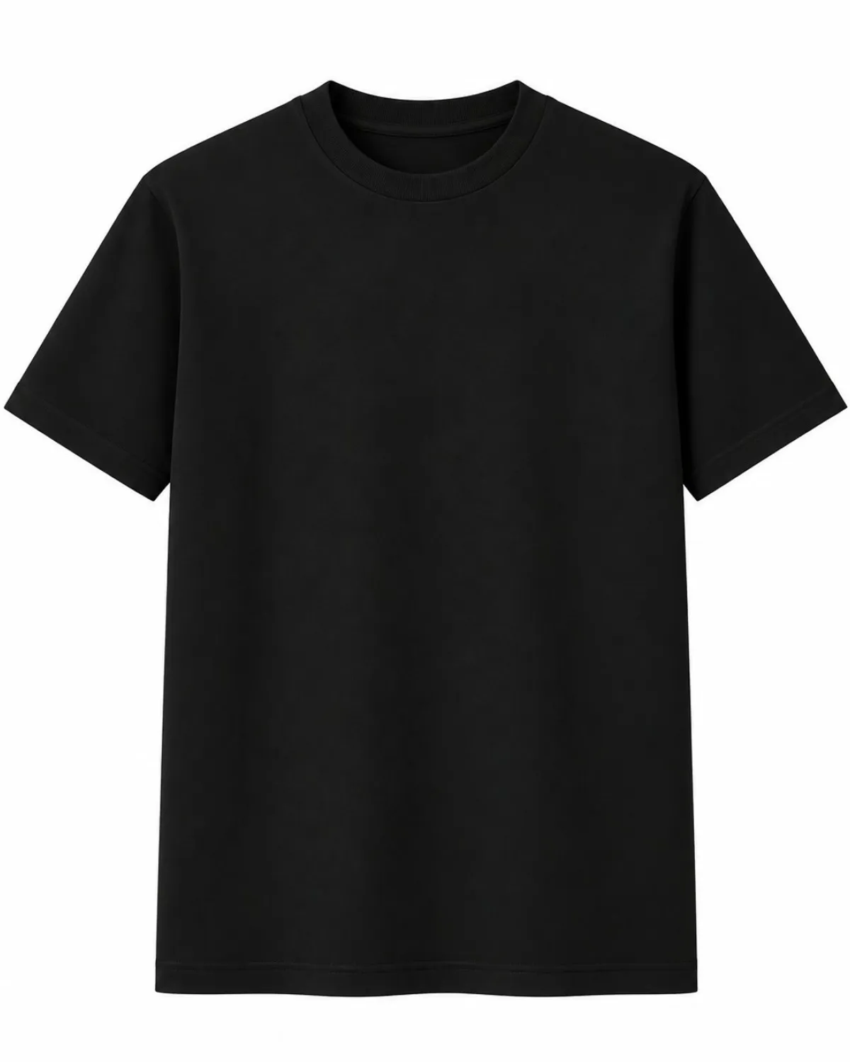 Classic crew tee in Black